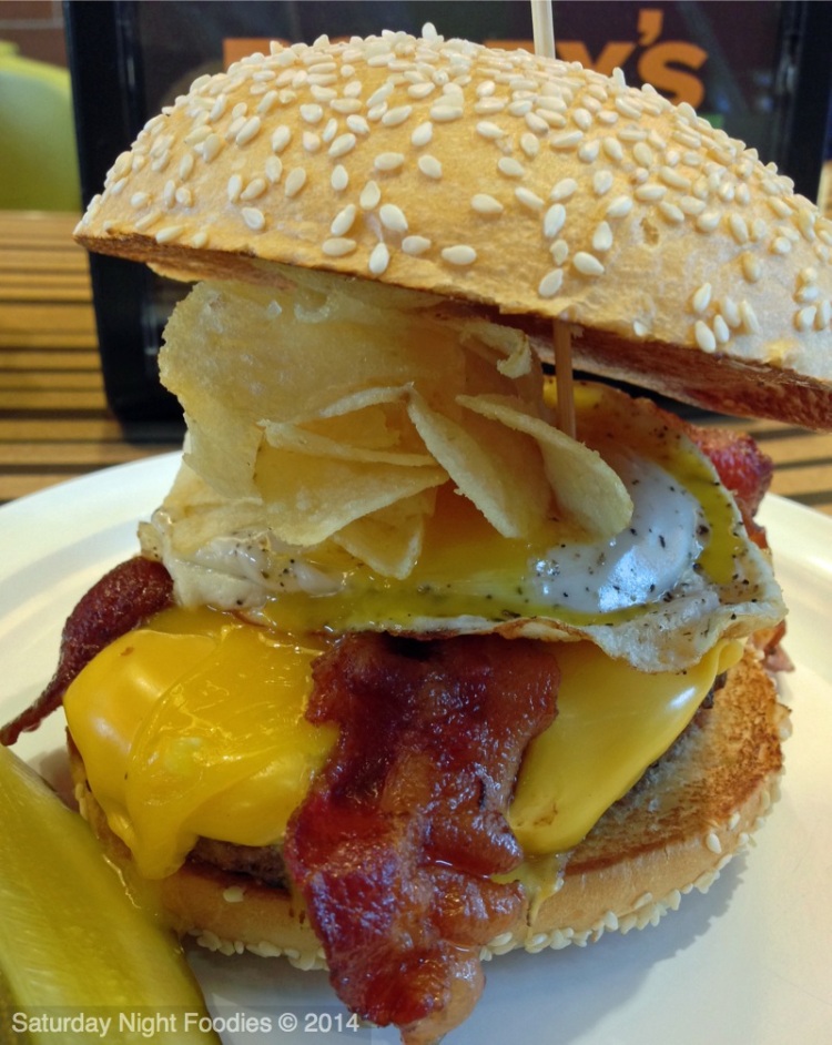 Brunch Burger - Fried Egg, Bacon & American Cheese